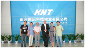 德國沙爾特寶公司領(lǐng)導蒞臨康尼參觀(guān)指導